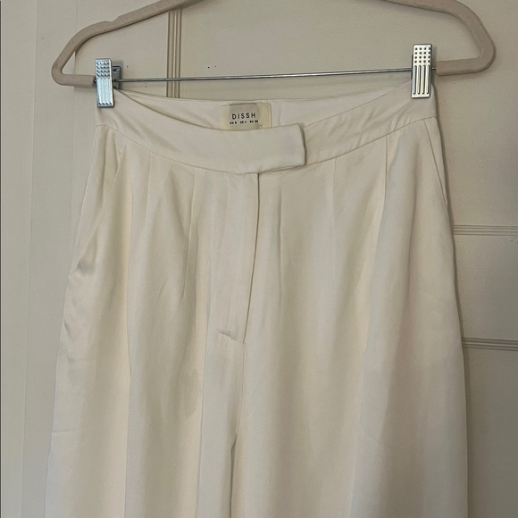 DISHH White Twill Pant - Picture 6 of 7
